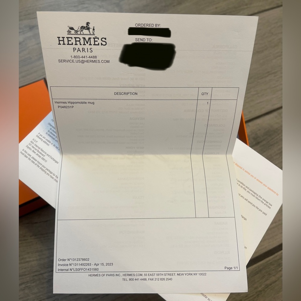 Authentic Empty Hermes Box - image 6